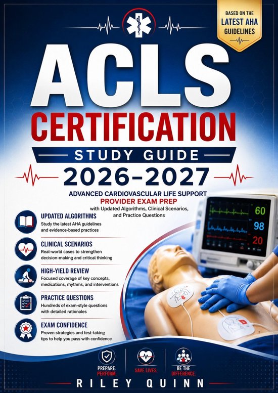 ACLS Certification Study Guide 2026-2027 - cover