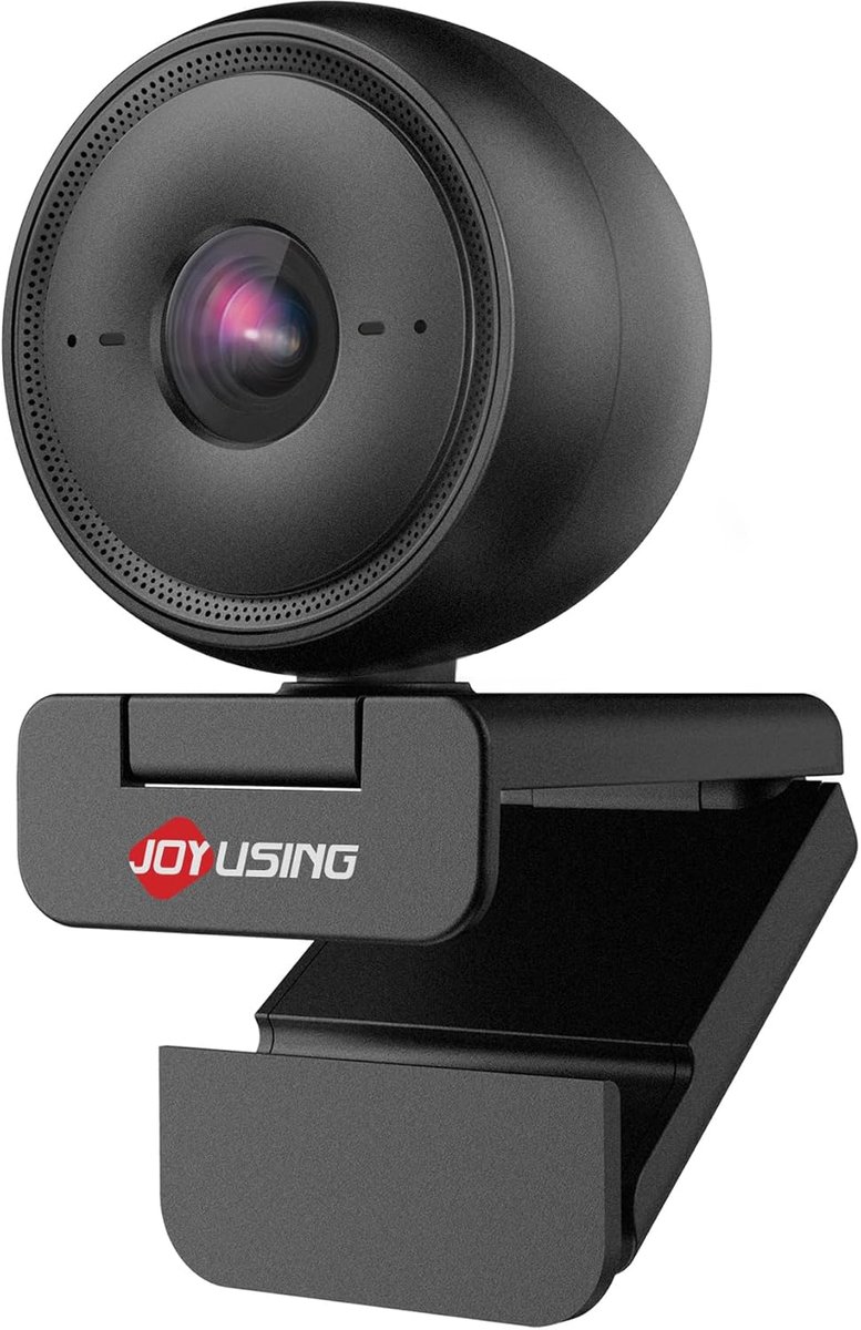 SnelShoppen - 4K Streaming Webcam met Autofocus, Noise Cancelling Microfoons, Privacy Cover, 73° FOV - Ideaal voor Gaming, Video Calls, Online Vergade