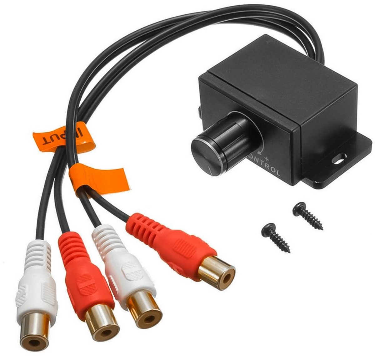 SnelShoppen - Bass Music Volume Control Button - Externe Versterker met Connector voor Auto Stereo Subwoofer Systeem - Eenvoudige Installatie en Flexi
