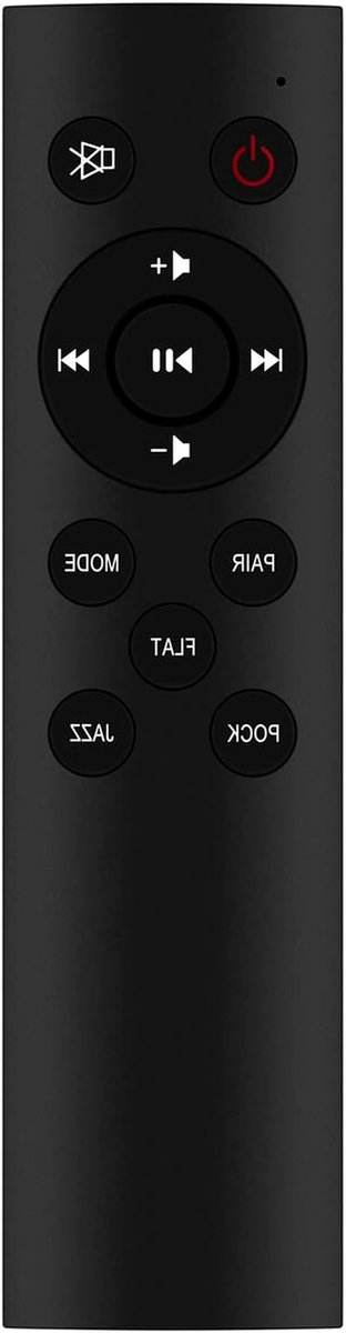 Afstandsbediening - Universele Bediening - Soundbar Sturen - Directe Koppeling - 10 Meter Bereik - Zwart