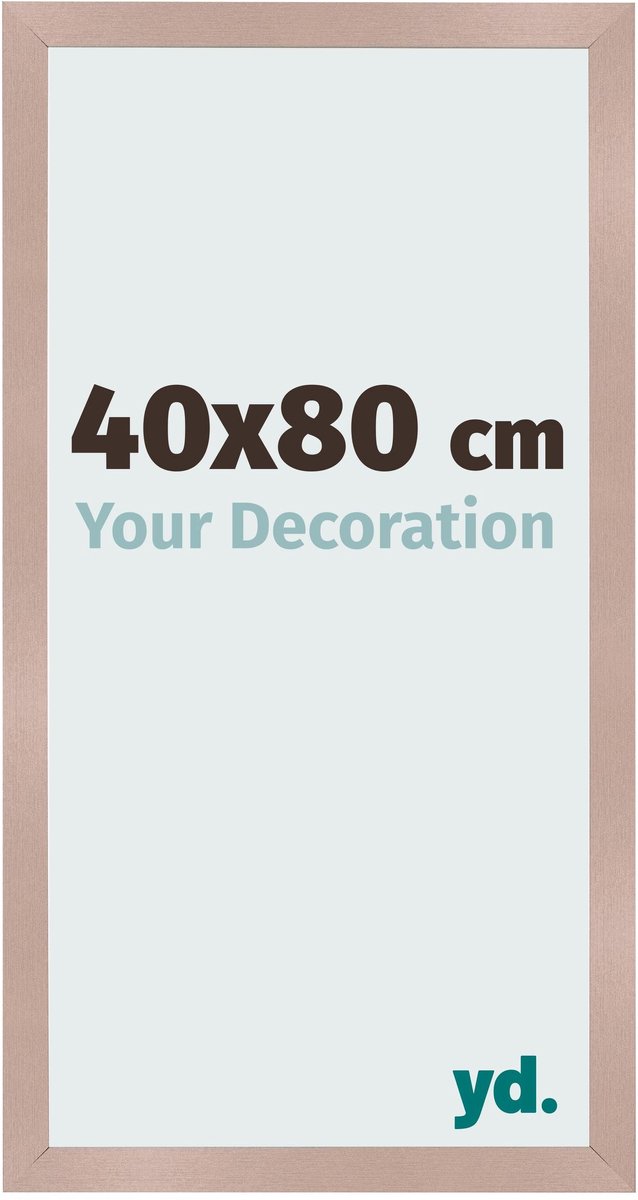 Your Decoration - Fotolijst 40x80 cm - MDF - Oudroze - Bologna