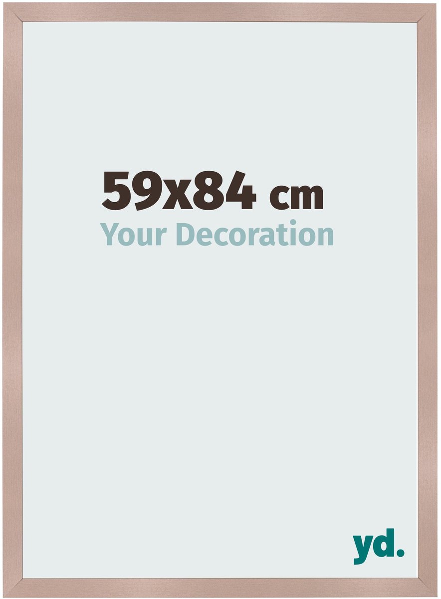 Your Decoration - Fotolijst 59x84 cm - MDF - Oudroze - Bologna