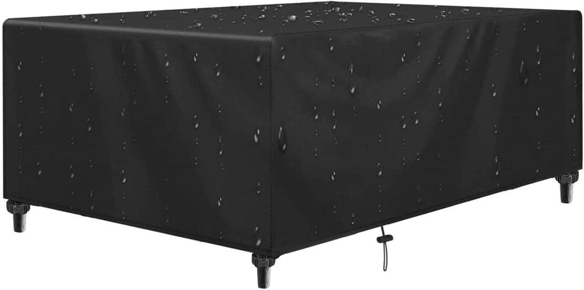 Tuinmeubelhoes - Beschermhoes Meubels - Meubels Beschermen - Waterdicht Oxford Stof - 260 x 140 x 75 cm - Zilver