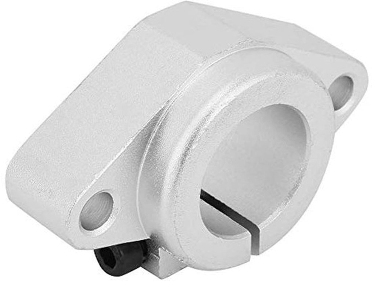 Lineaire rail ondersteuning beugel, 2 stks Lineaire rail as gids ondersteuning stand anti-roest en corrosieweerstand hoge hardheid