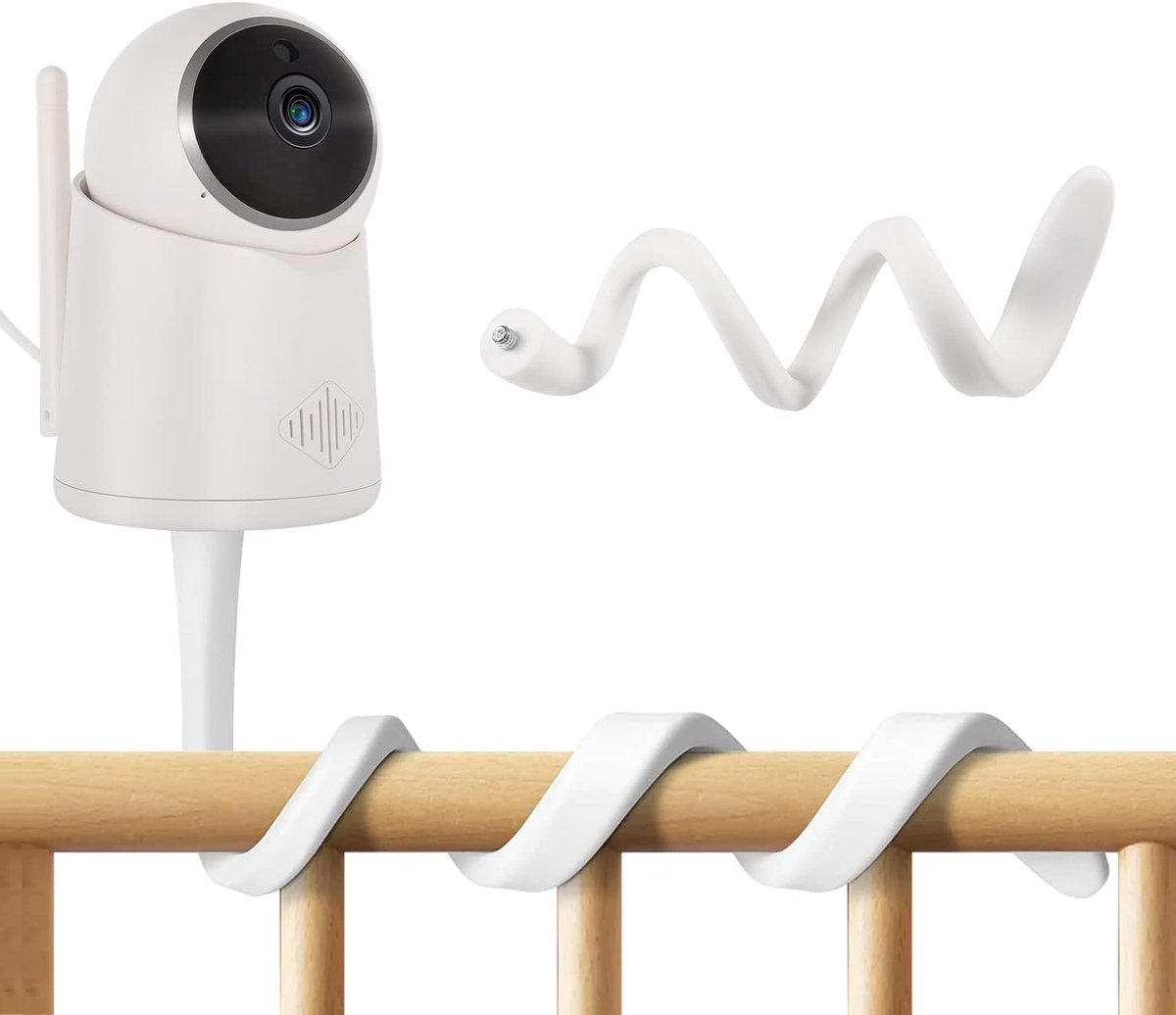 SnelShoppen - Lonnky Baby Monitor Bevestigingsbeugel met 1/4 Inch Schroefdraad, Universeel Compatibel, Flexibel en Stabiel, Hoogwaardige Materialen vo