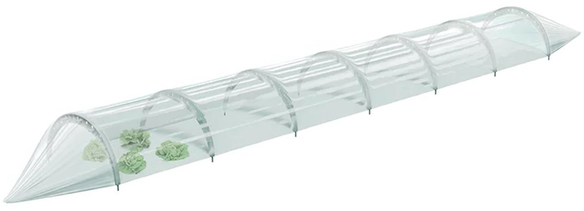 KOTARBAU Kweektunnel, Plantentunnel, Tuintunnel, Folietunnel 30 x 360 cm