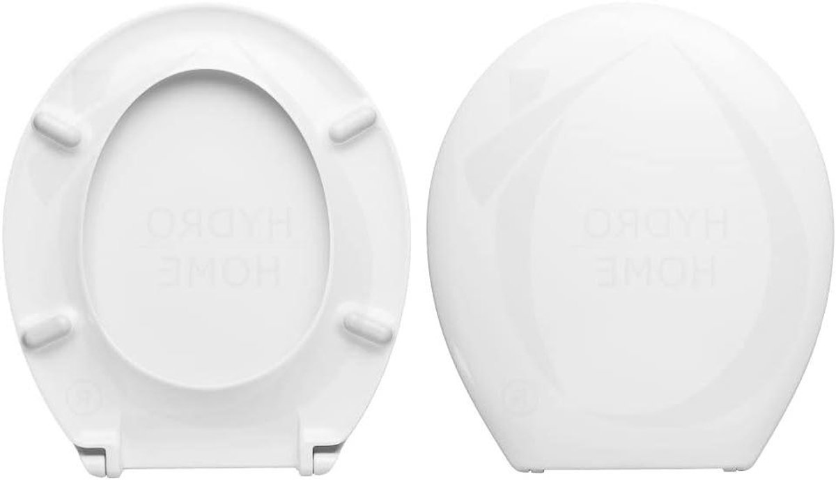 Toiletbril - WC Deksel - Badkamer Vernieuwen - Duroplast Materiaal - Universeel - Wit