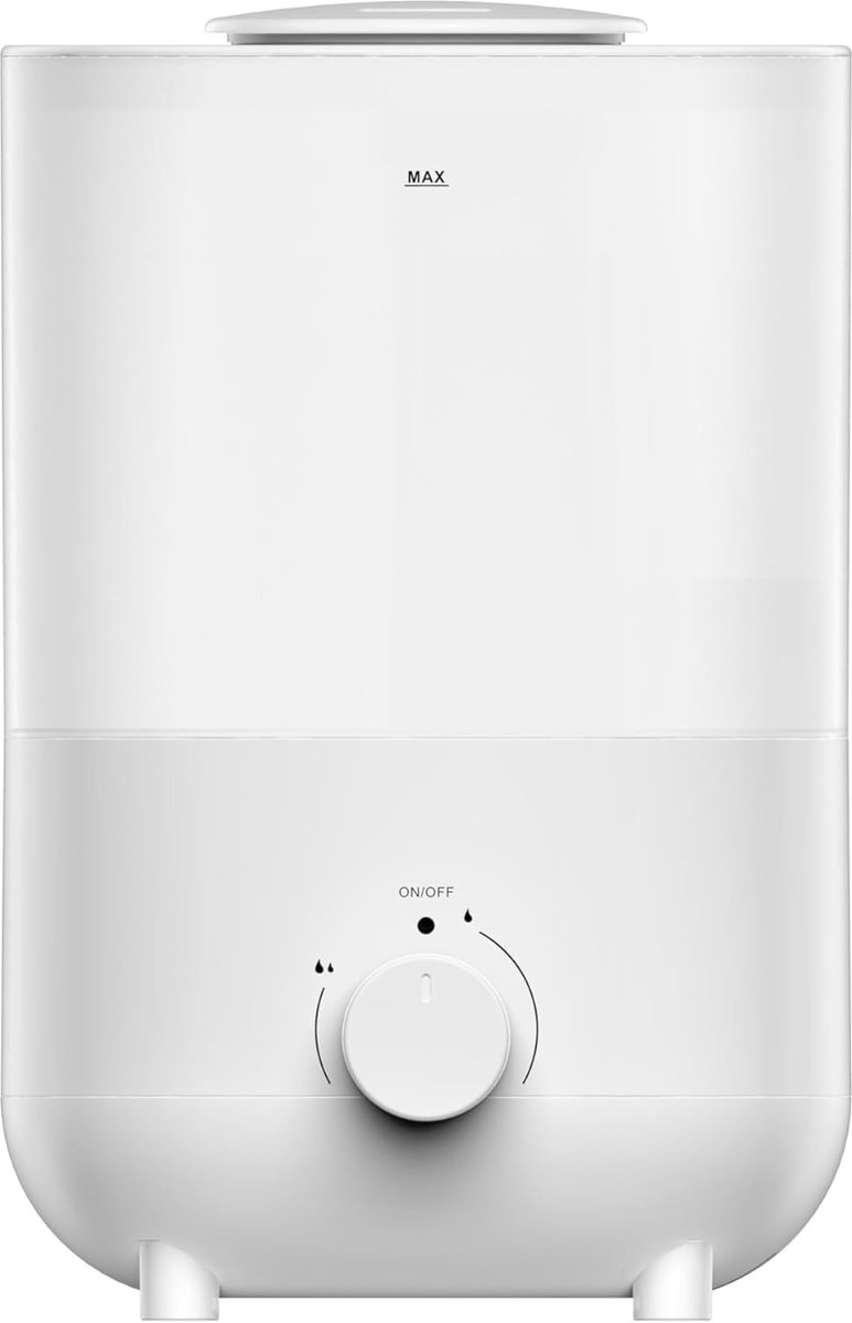SnelShoppen - Ultrasonische Luchtextractor, 2.0 Liter, 360° Verstelbare Mist, Stil, Ideaal voor Slaapkamer en Kantoor, Vochtige Lucht voor Droge Huid
