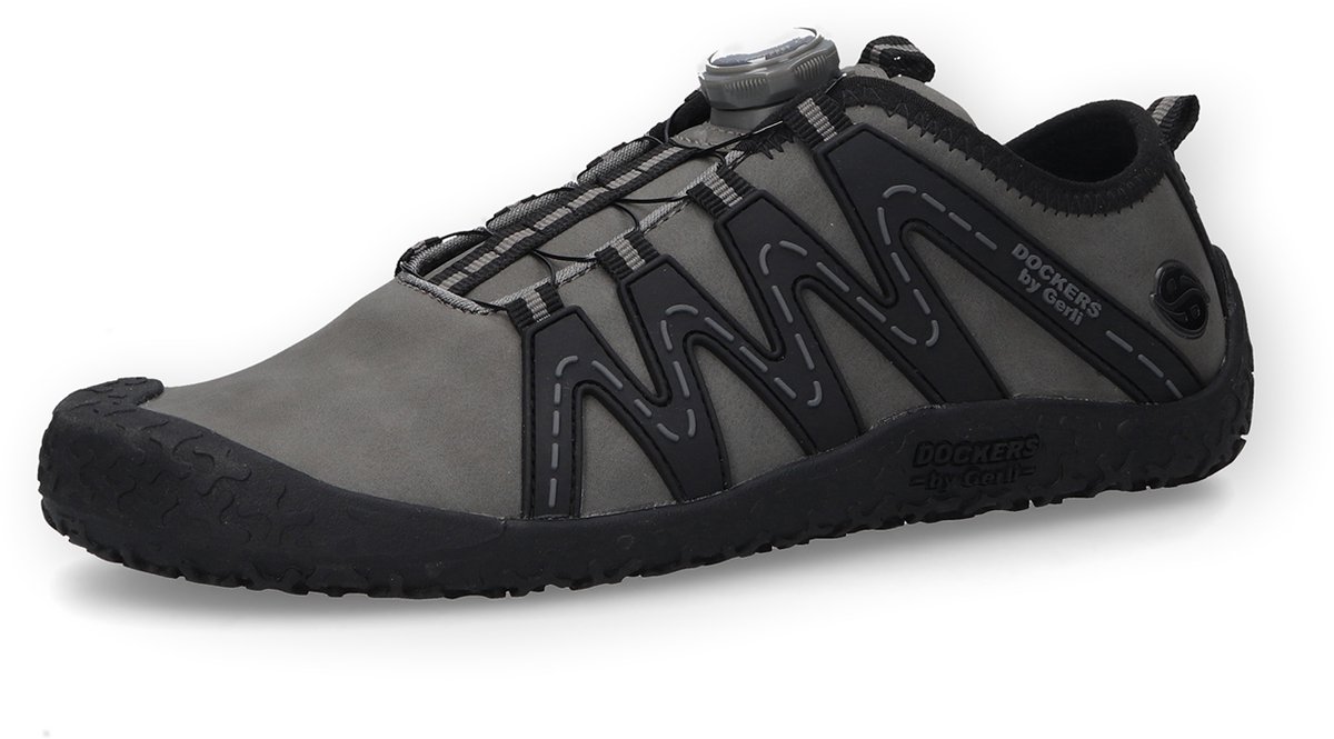 Dockers by Gerli Dames Barefoot Sneaker 59BG205-630201 Grijs Zwart
