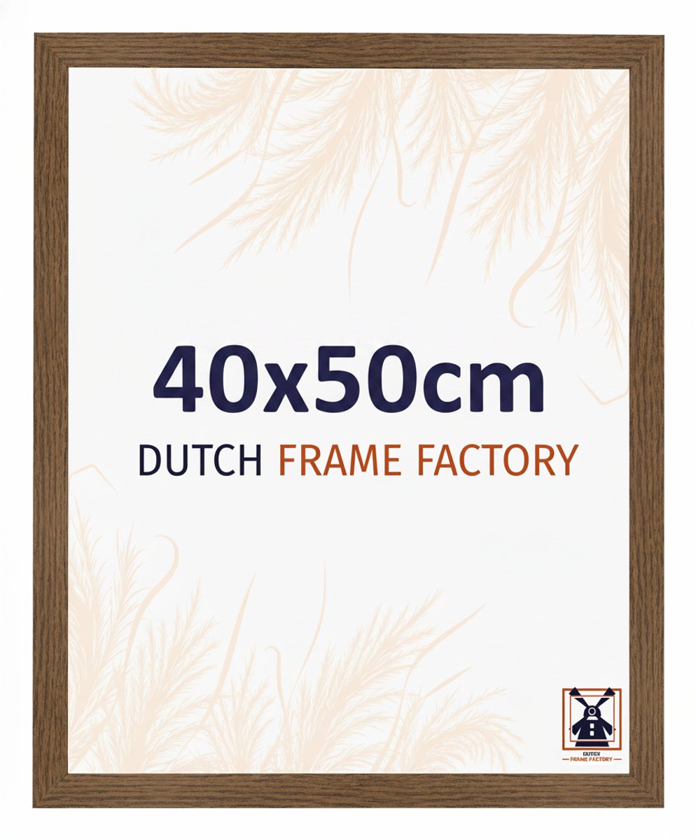 Fotolijst 40x50 cm - MDF - Eiken Rustiek - Benno