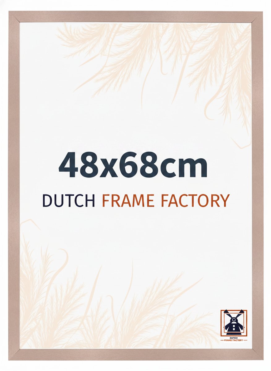 Fotolijst 48x68 cm - MDF - Oudroze - Benno