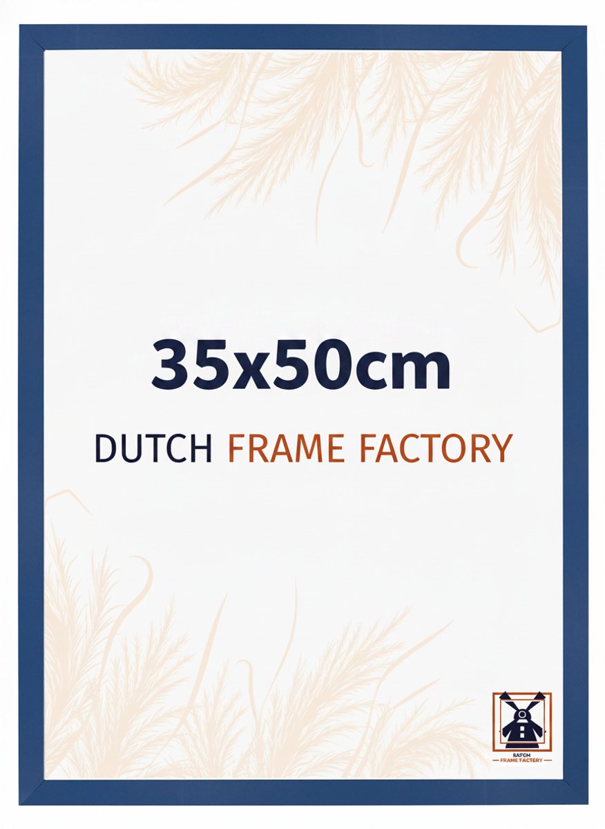 Fotolijst 35x50 cm - MDF - Donkerblauw - Benno