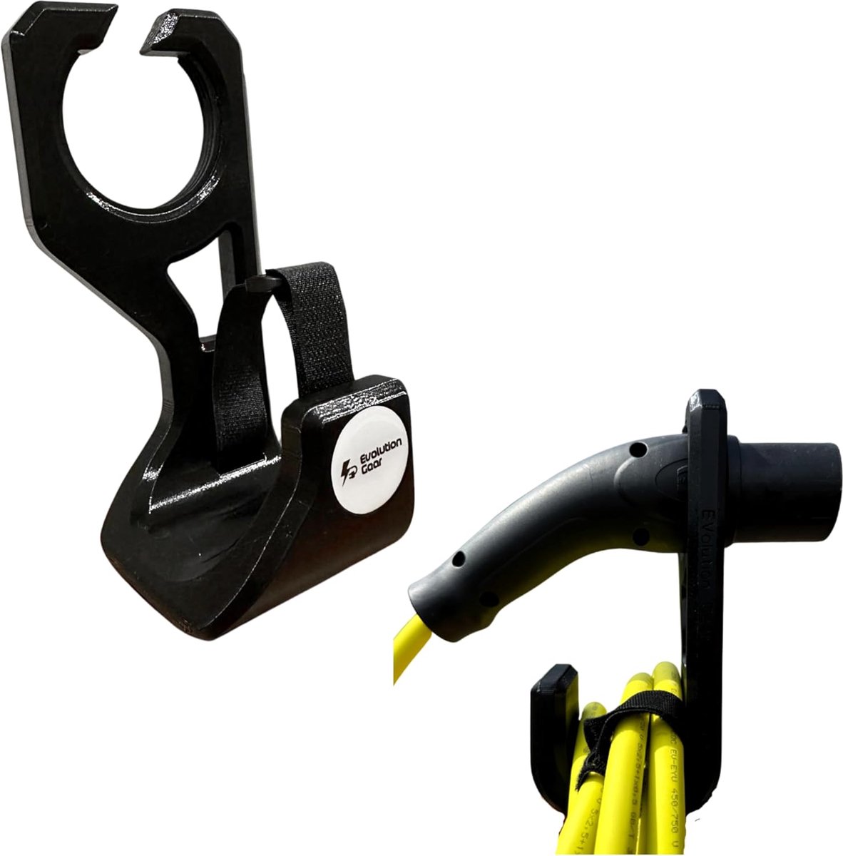 SnelShoppen - Cable Holder Elektrische Auto | Oplossing Voor Opladen Type 2 EV | Organizer Laadkabel | Krachtige Kabelhaak | Ideaal Voor Publieke Laad