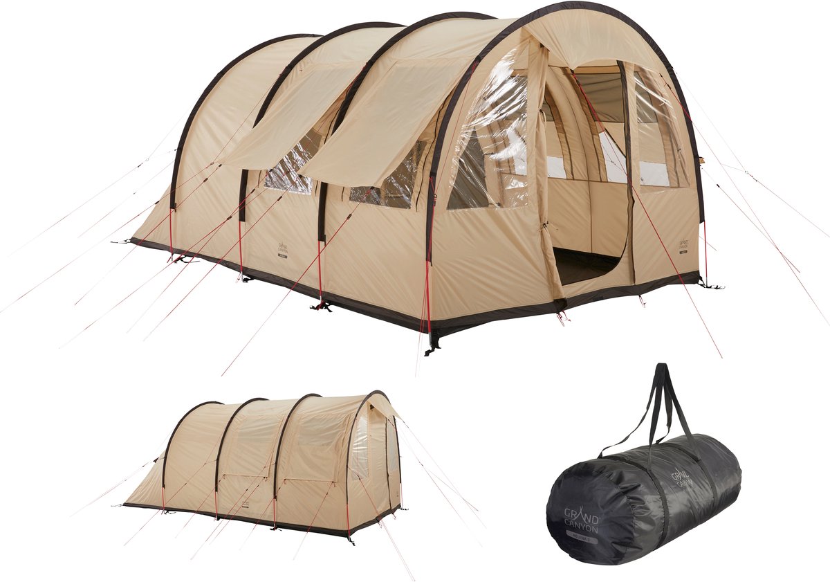 Grand Canyon Helena 3p Tent Beige 3 Places