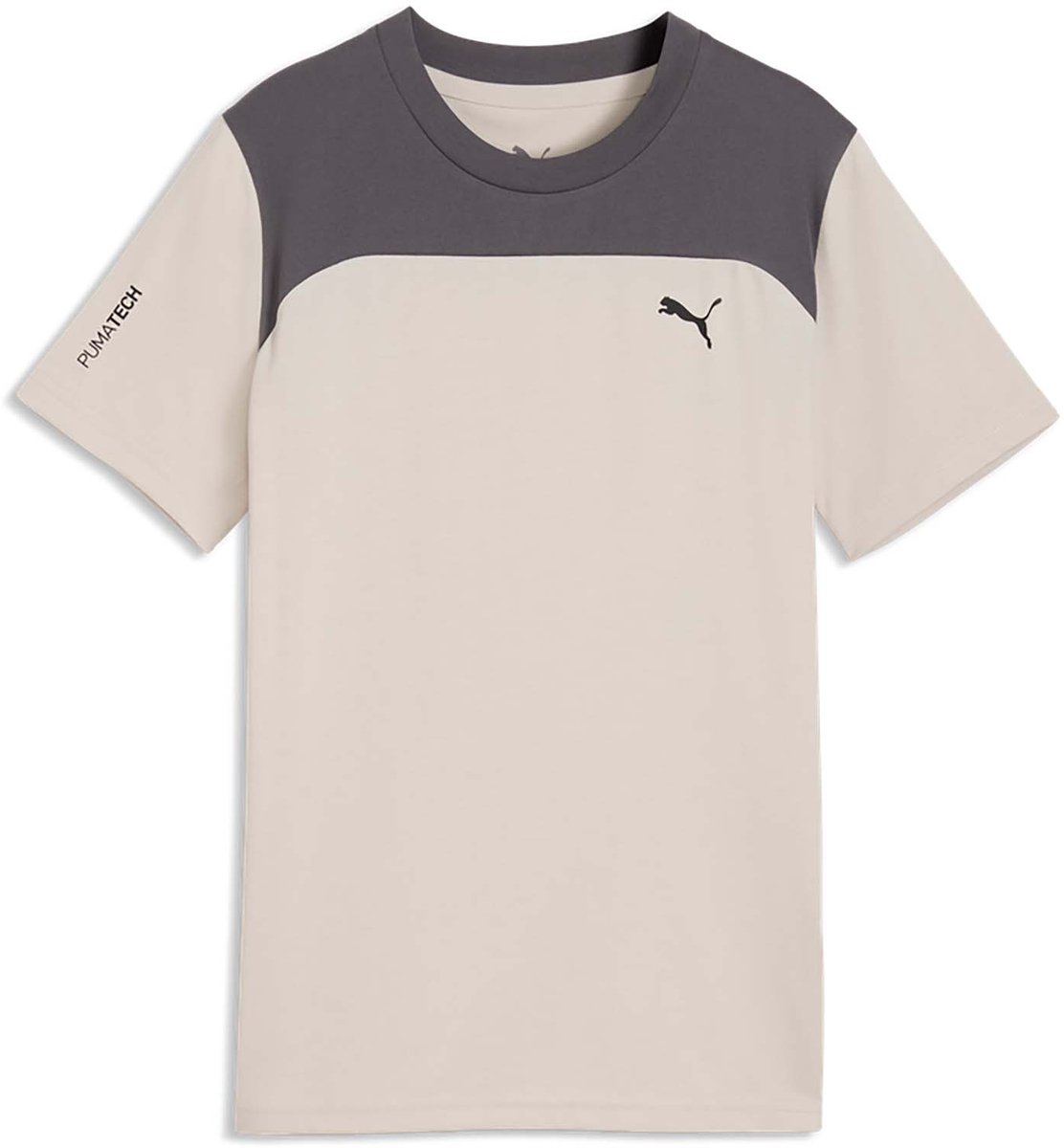 Puma Pumatech Essentials Tee B T-Shirt Fashion Wear Kinderen Zilver
