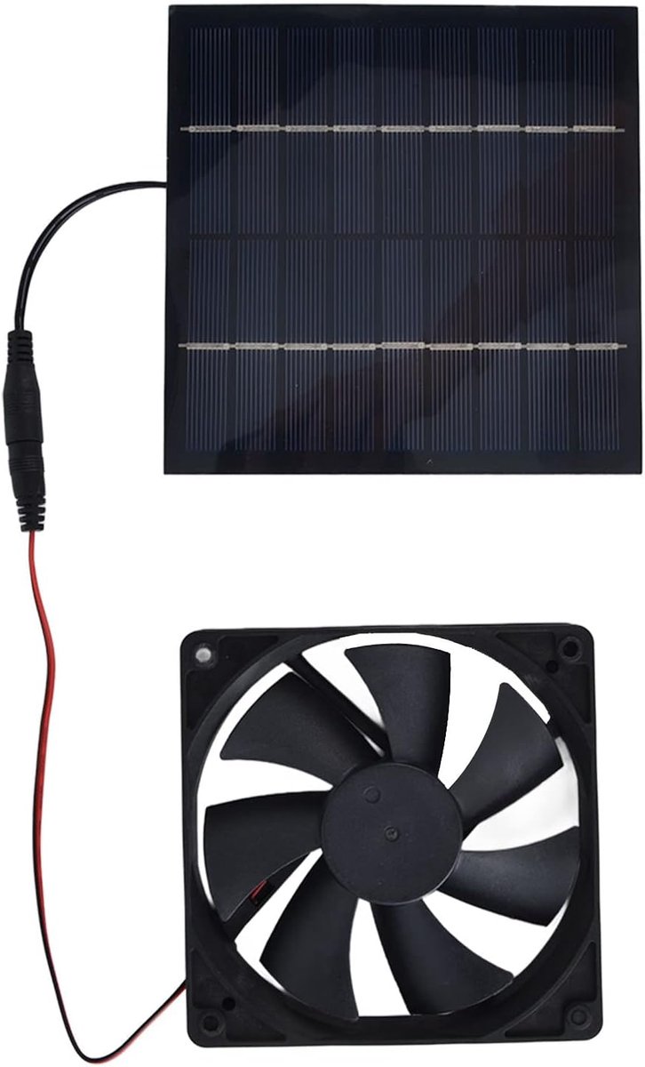Ventilator Kit voor Auto - 10W Zonnecel Ventilatiesysteem voor Luchtcirculatie en Ventilatie in Voertuigen