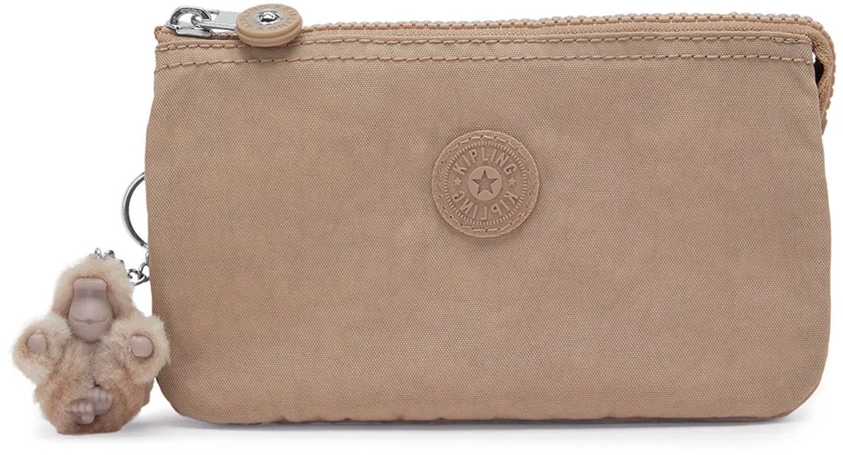Kipling Creativity L Muntportemonnee Beige Vrouw