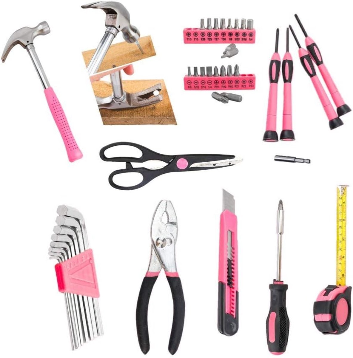 Kado voor vrouwen: set gereedschap voor dames