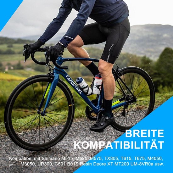 fiets voor Shimano remblokken B01S B03S B05S Resin Deore XT MT200 UM-8VR0a 4 paar fietsremblokken schijfremblokken voor Tektro remblokken E10.11 Auriga — afbeelding 5
