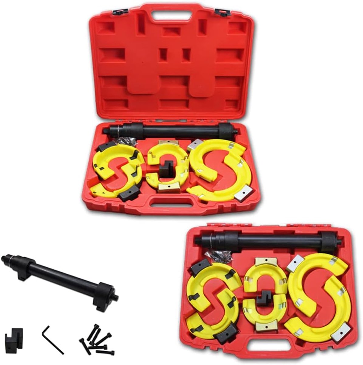 veerspanner voor Mc Pherson veerpootsystemen, verlaging, chassis spanner, autoset