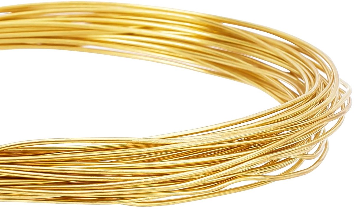 Draad Goud Messing Draad voor Kralen Craft en Sieraden maken