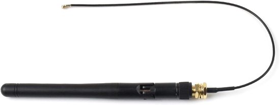 Compatible Antenna for Raspberry Pi Compute Module 4/5, Supports 2.4G/5G WiFi Frequency Band, External Antenna For CM5/CM4/ESP32, with SMA Male Central Pin Connector | Ondersteunt