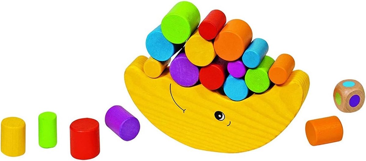 Mond, goki basic: L= 14,2 cm, Holz, 20 Teile, per Stück