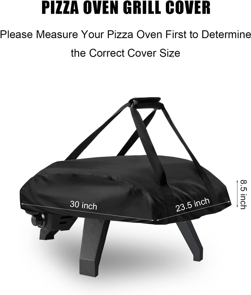 Draagtas voor Ooni Koda 16 Pizzaoven, Duurzaam Waterdicht op Gas Pizzaovenhoes voor Buiten Compatibel met Ooni Koda 16 Inch (Zwart) – foto 5