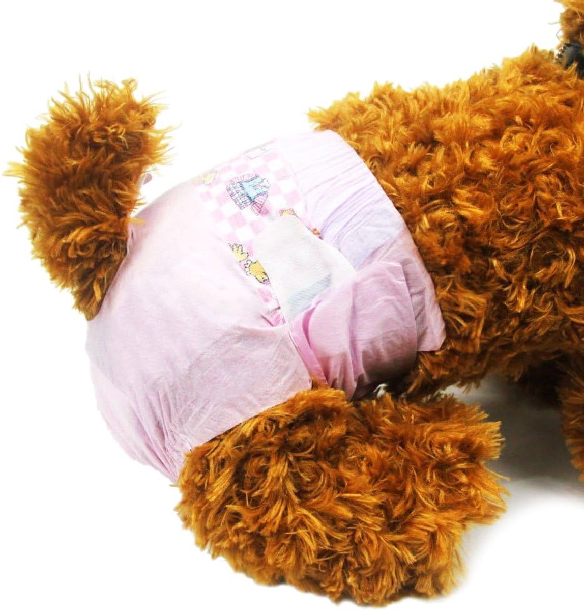 Luiers voor dames - Hondenluiers F, 14 stuks, hondenseizoenbroek, hondenwarmtebroek, super absorberend en zacht, urine-incontinentie, M