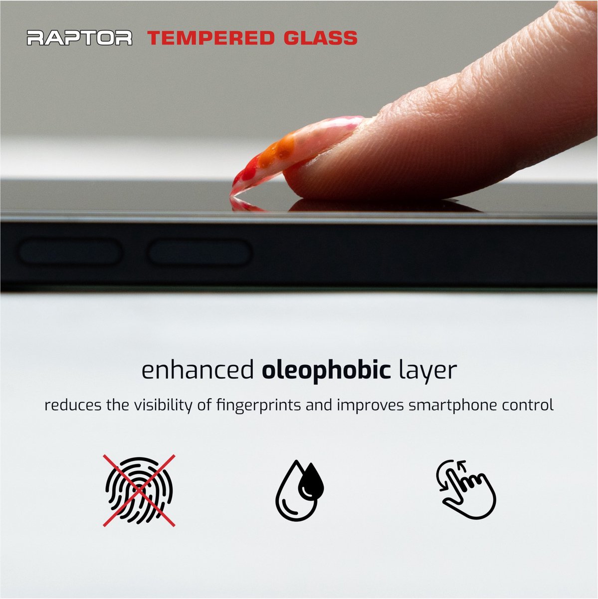 Swissten Raptor screenprotector - Geschikt voor SM-A336B