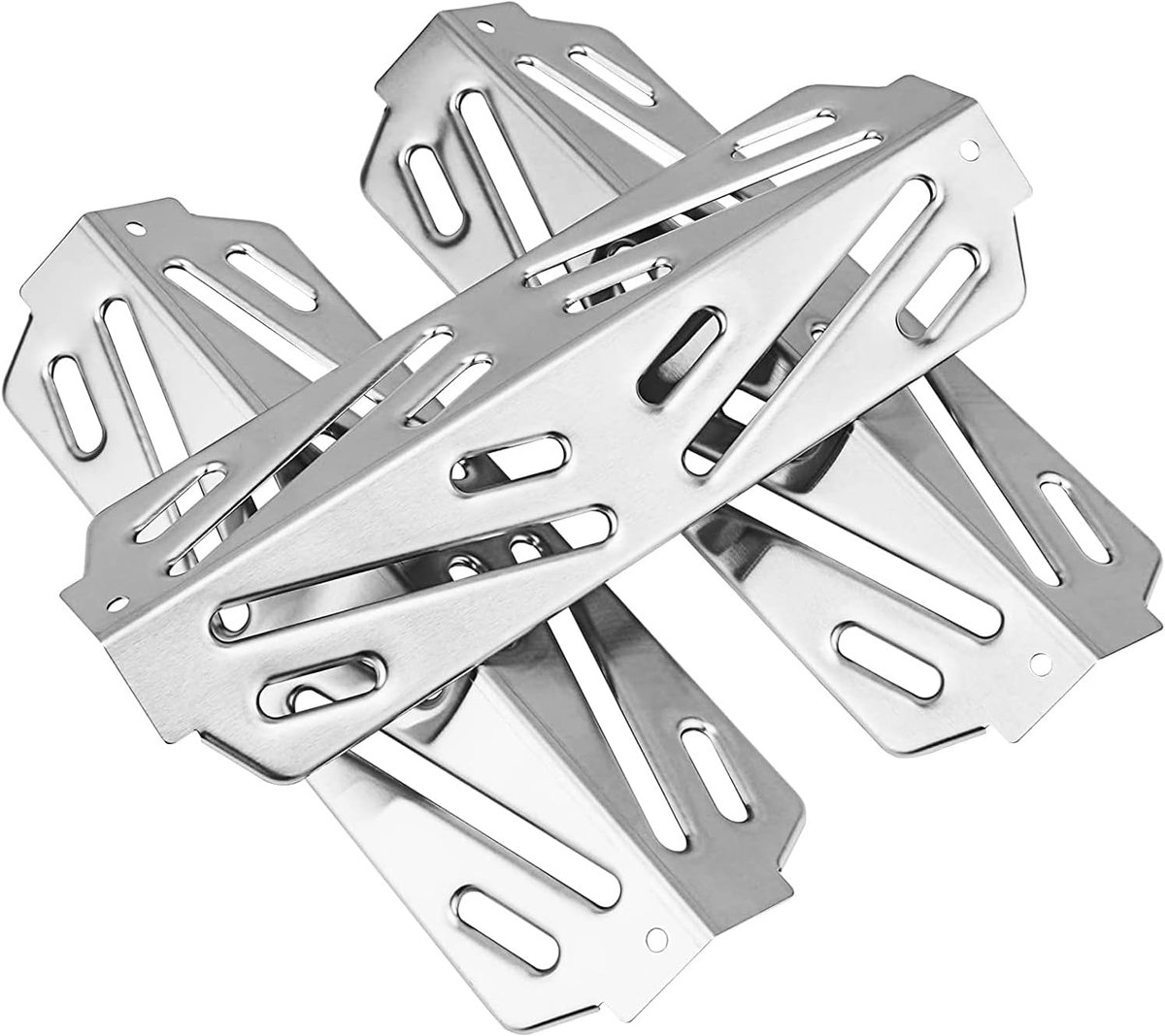 66040 Flavorizer Bars Heat Deflector voor Weber Genesis II 300 Series, Genesis II E-310, II E-315, II E-330 Gas Grill Modellen, RVS Weber Genesis II Flavorizer Bars Onderdelen, 3-Pack