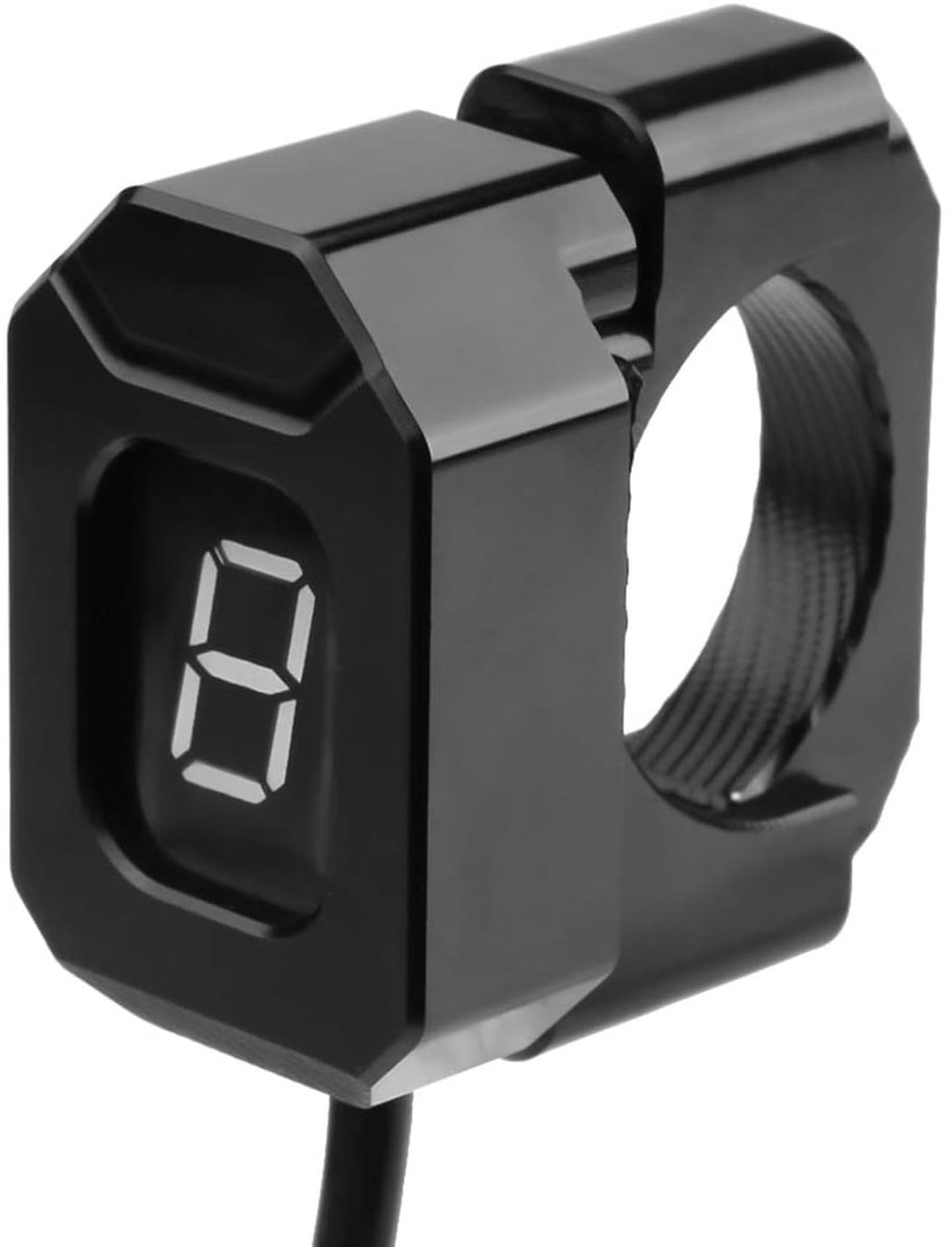 Gear Display Beugel Indicator Houder Speed Gear Display Beugel voor Universele Motorfiets H-onda Y-amaha K-awasaki, Zwart