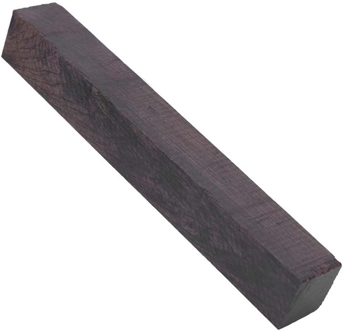 Hout, zwart ebbenhout Gemakkelijk te polijsten en doe-het-zelf-handwerk te gebruiken, voor het draaien van muziekinstrumenten(1 st 150x20x20mm)