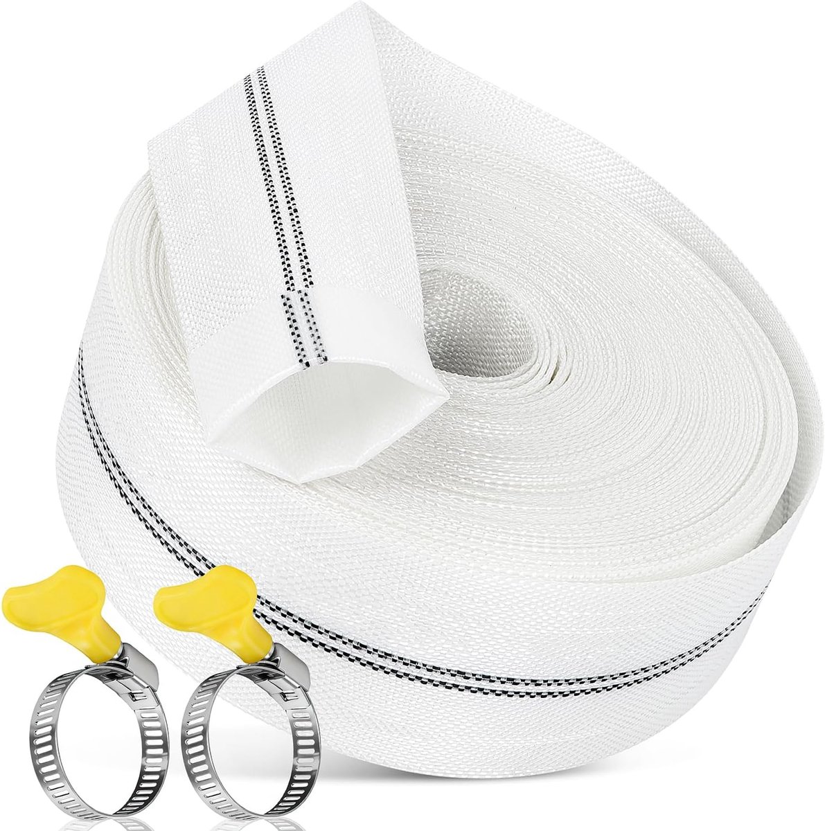 slang platte slang weefselslang set accessoires voor dompelpompen of vuilwaterpompen