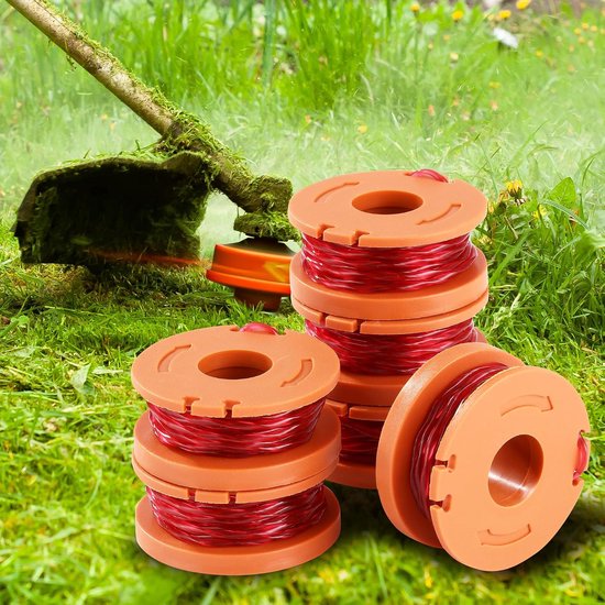 20-delige set voor grasmaaier set Werkt met Worx 20V, Ø1,65mm, 3m grastrimmers — afbeelding 4