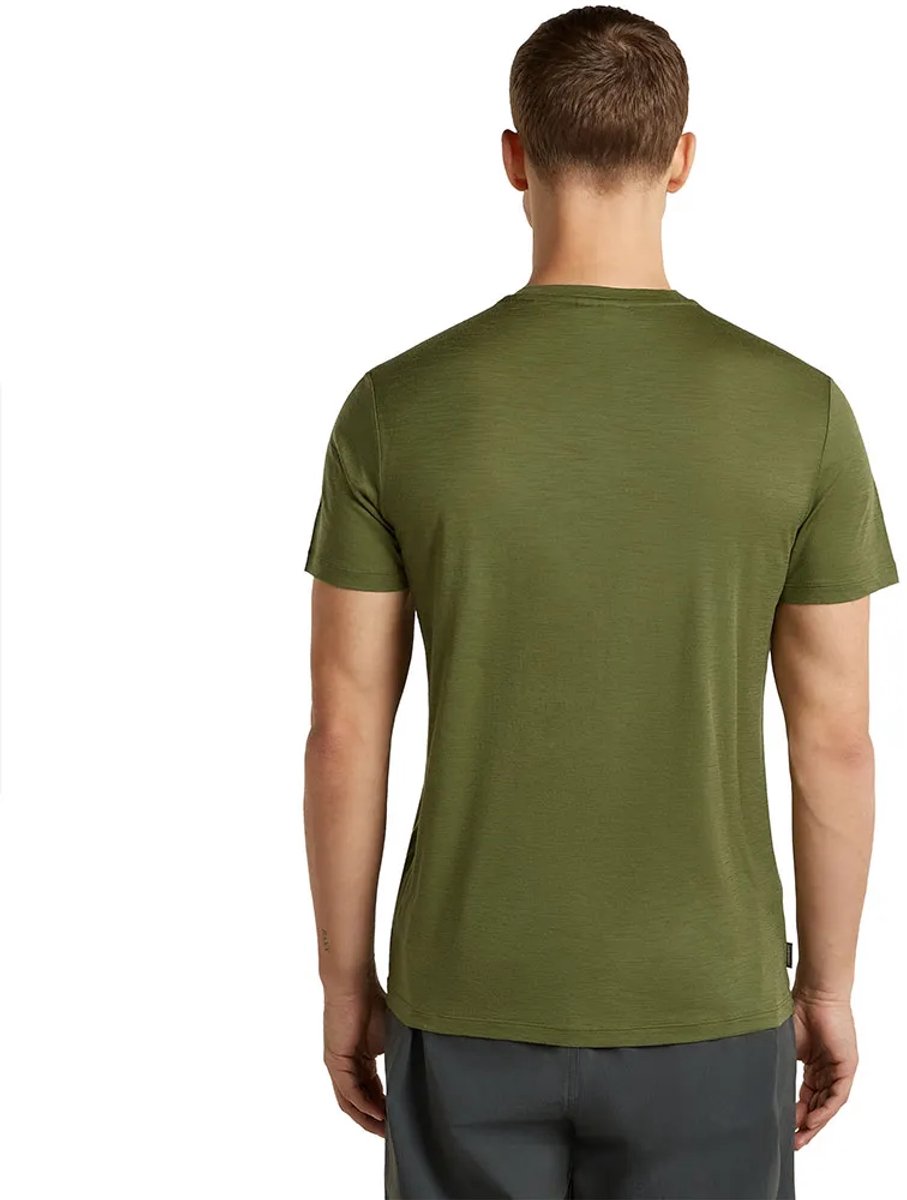 Icebreaker 150 Tech Lite Mapping T-shirt Met Korte Mouwen Groen XL Man