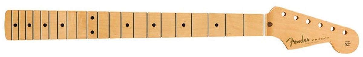 Fender 0991102921 – '50s Stratocaster® hals, maple, Soft V-profiel, 9,5 radius