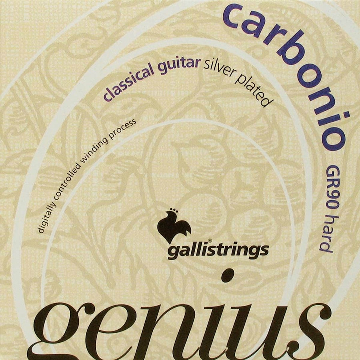 Galli GR-90 snarenset voor klassieke gitaar, high tension