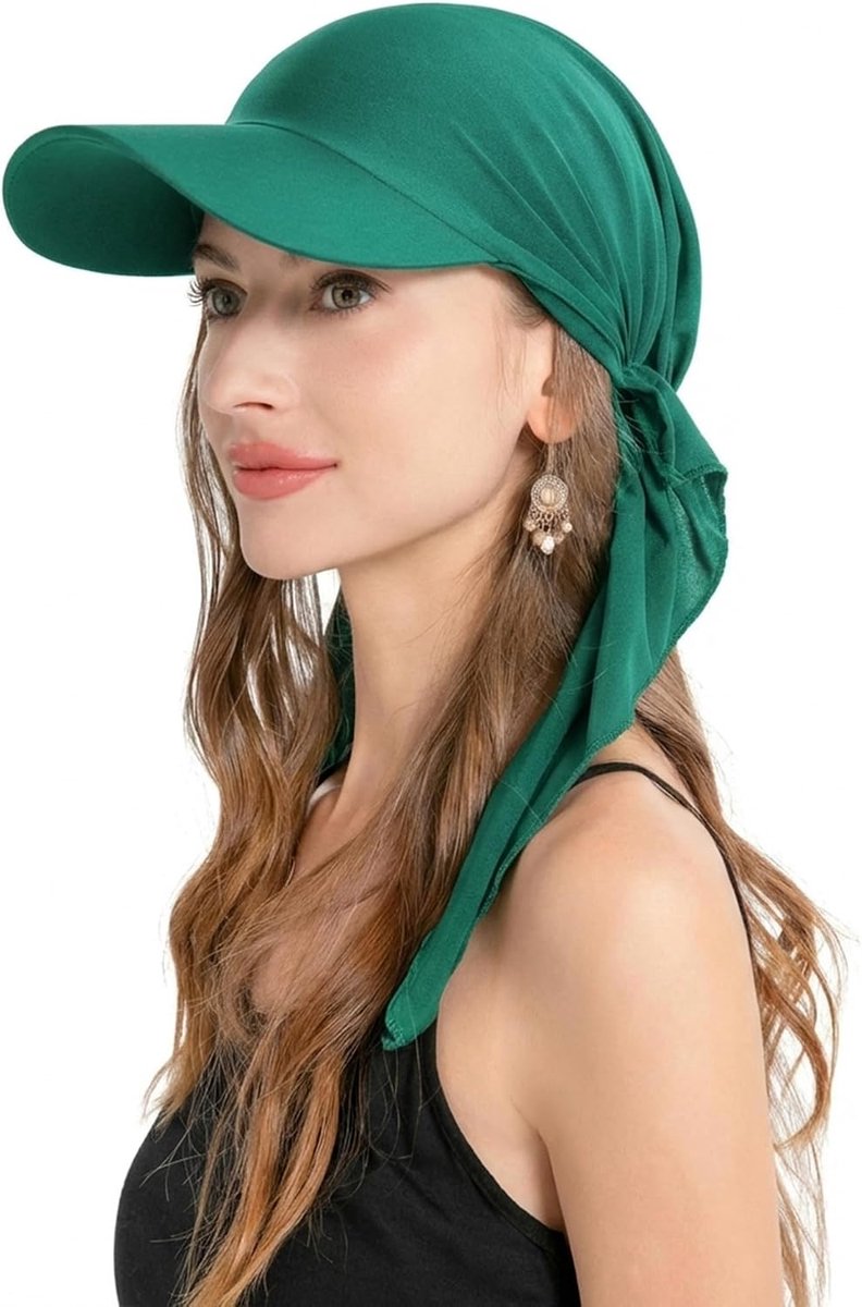 Dames chemo Headwear Brim Visor Hat Beanie-muts