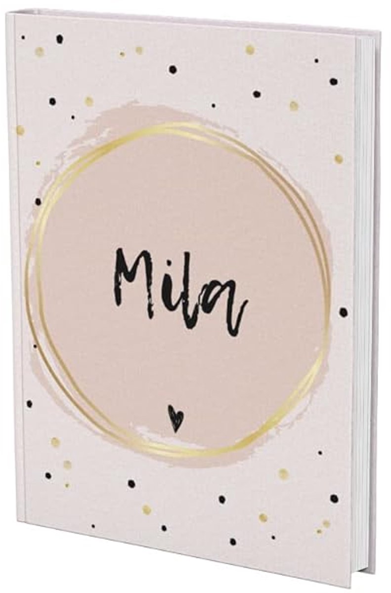 THE BEST- Namensbuch Mädchen: Buch personalisiert für Mila. Perfekt als Geschenk für Mütter, Kinder oder beste Freundinnen.