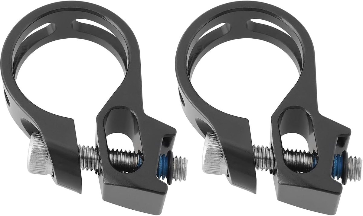 Store 2 stks 22.7mm Fiets Discrete Trigger Klem Bike Shifter Klem Vervanging Compatibel met SRAM Discrete X5 X7 X9 X0 XX XO1XX1 Zwart