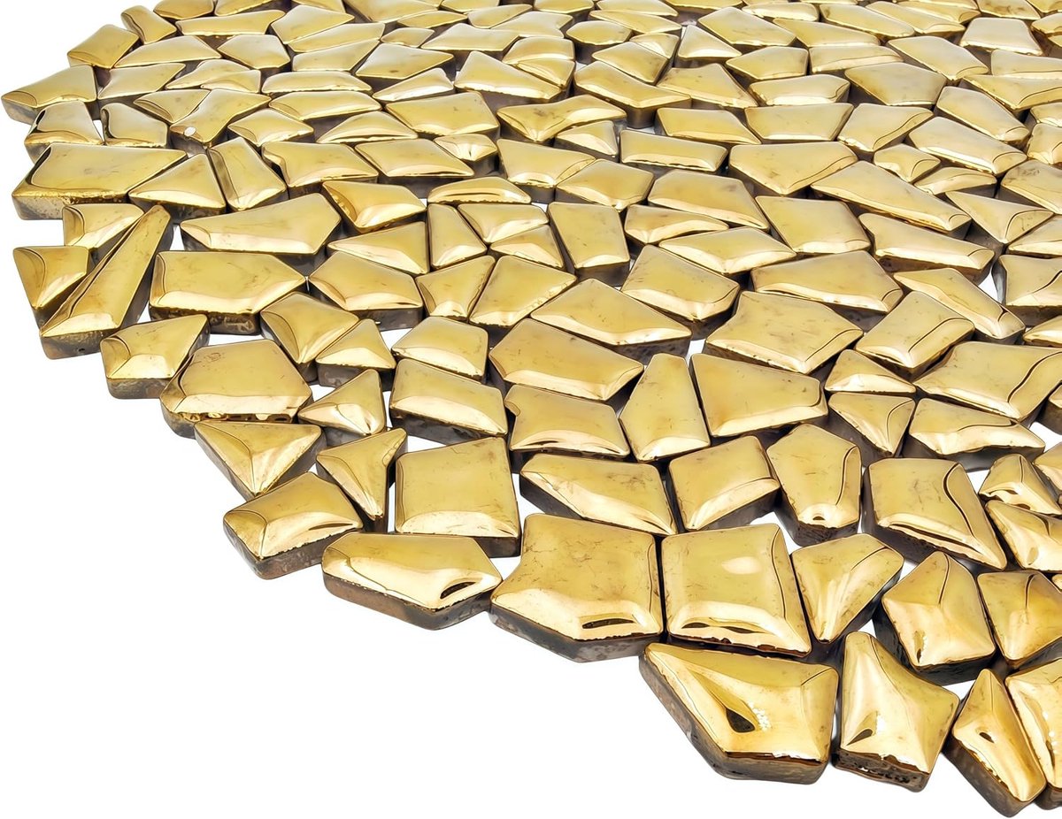Mozaïektegels, gemengde kleur keramische mozaïektegels voor ambachten, mozaïektegels voor woondecoratie of doe-het-zelf ambachten, benodigdheden voor het maken van mozaïek (klein