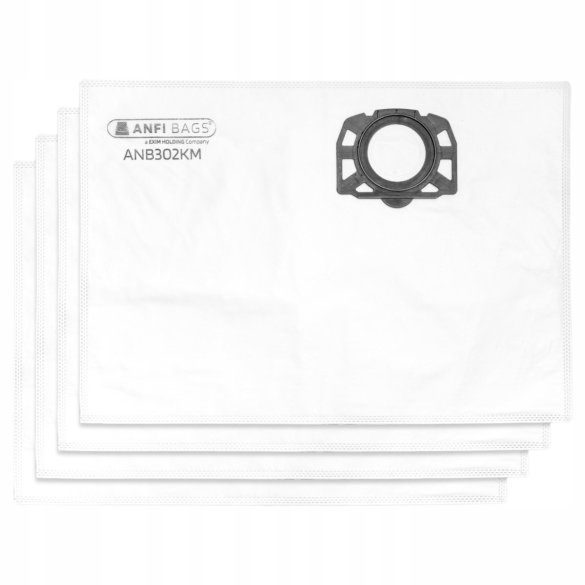 AreoSe - Stofzuigerzakken voor KARCHER WD3 KFI 357 V17 V15 V19 SE4001 WD2 PLUS V12 - 4 stuks