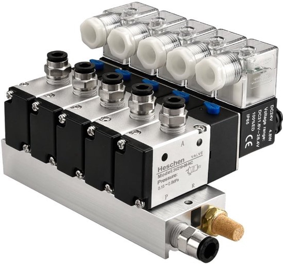 Vt products - Elektrische pneumatische magneetventiel - 5 poorten