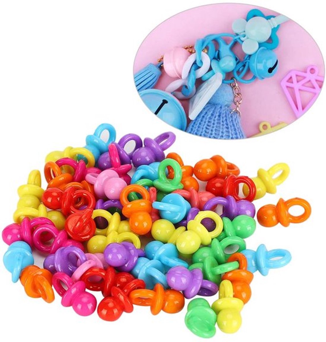 Dailygoods - Acryl Fopspeen - Decoratie Verjaardagsfeestje