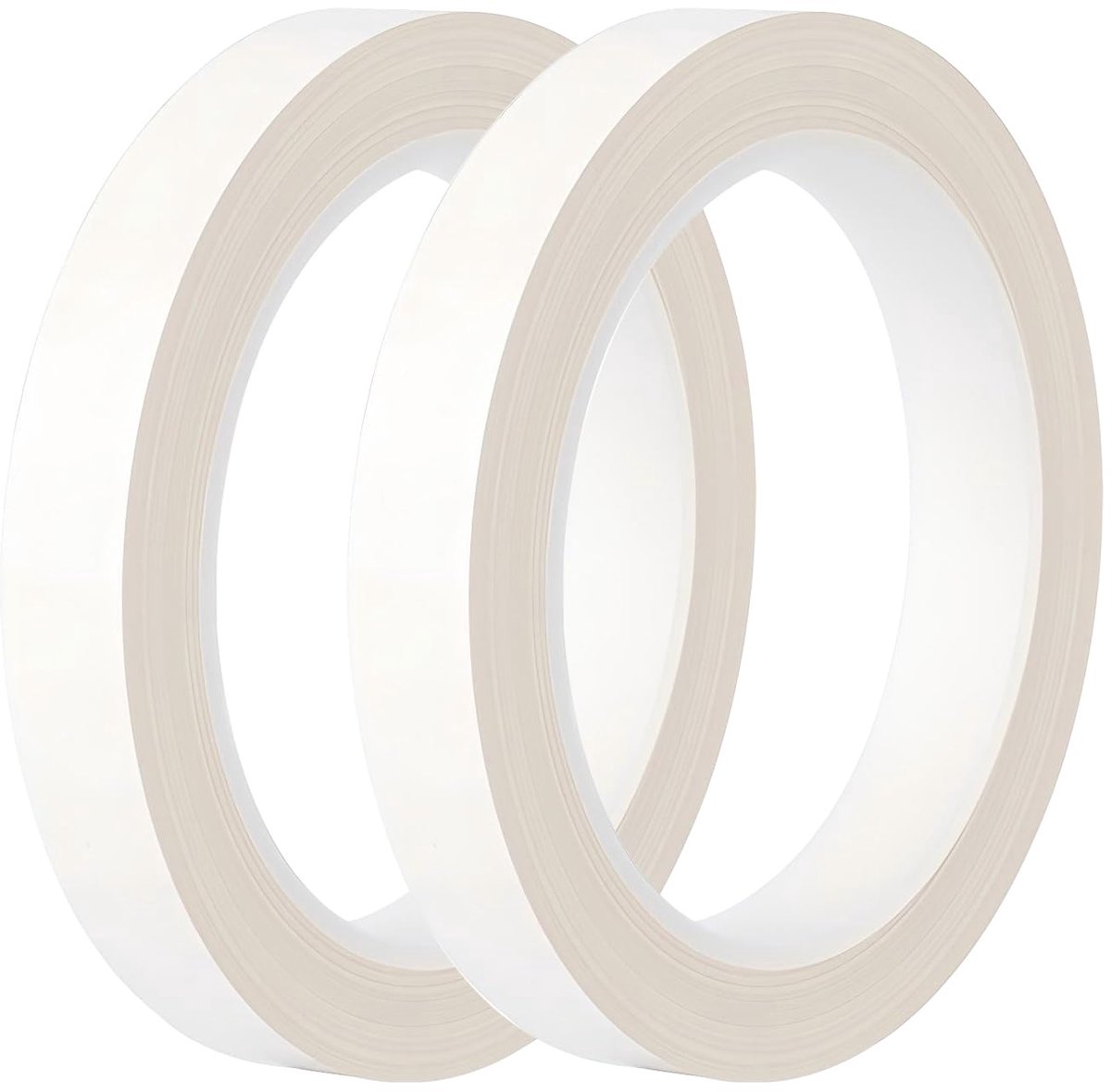 Isolatietape, 15 mm x 66 m Positioneringstape Mylar Tape, Zelfklevend Tape voor Whiteboard, Etiket, Decoratie, Wit