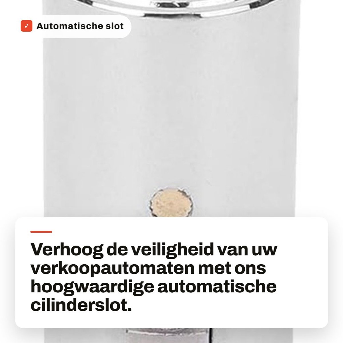 Dailygoods- Cilinderslot met 3 Sleutels - Deurslot - Vending Machine Slot - Zinklegering - Veiligheidscilinder - Duurzaam en Betrouwbaar - Vergrendeling