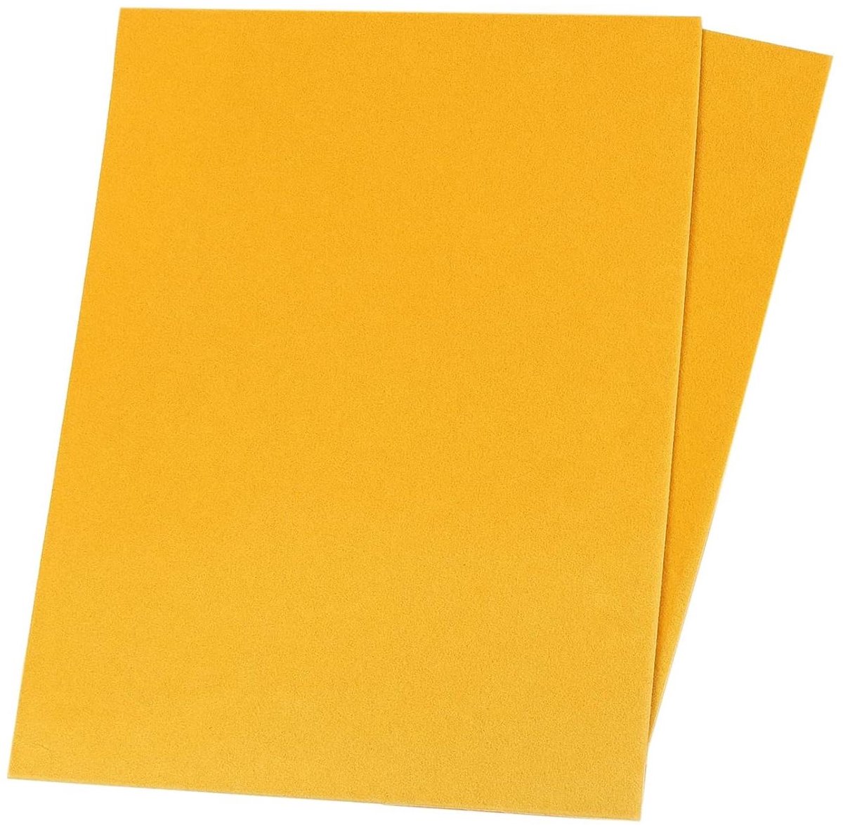 Velvet Patches - Reparatiedoekjes Stof - Kleding Reparatie - Zelfklevend Machinewasbaar - 26 x 20 cm - Geel