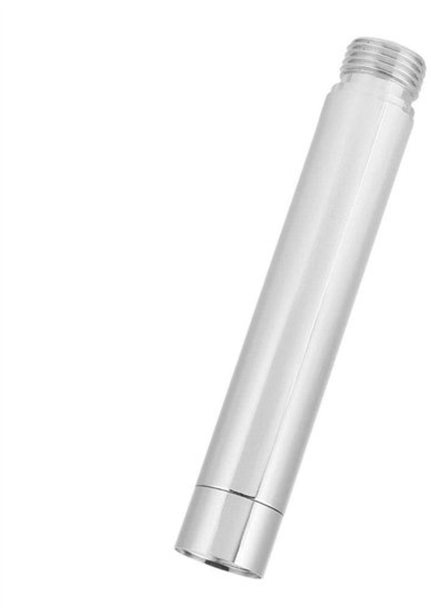 Douche Verlengstuk 4 Inch - Roestvrij Staal - Chroom Coating - Verstelbaar - Geschikt voor Slangen - Duurzaam en Robuust - Douchearm