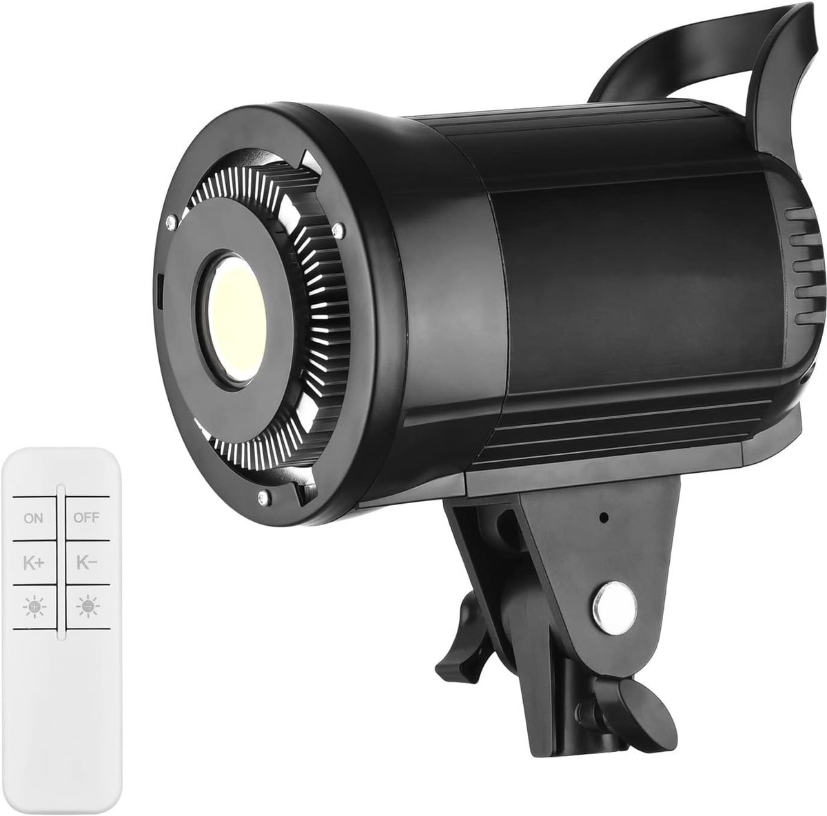 Dimbare LED Videolamp 135W met Bowens Houder en Afstandsbediening voor YouTube en Fotostudio's - 3000K-5600K Verlichting